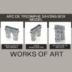 AJ033 Arc de Triomphe Saving Box 